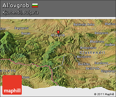 Satellite Panoramic Map of Al'ovgrob