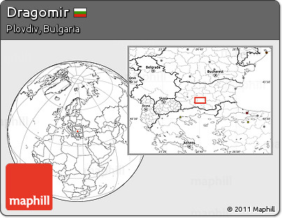 Blank Location Map of Dragomir