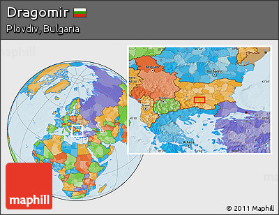 Political Location Map of Dragomir