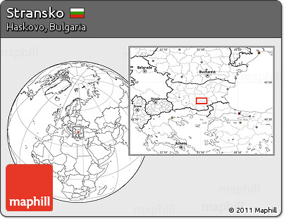 Blank Location Map of Stransko