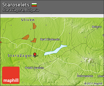 Physical 3D Map of Staroselets