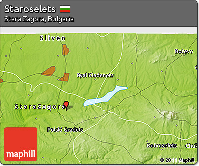 Physical 3D Map of Staroselets