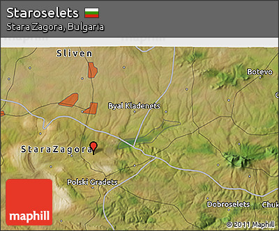 Satellite 3D Map of Staroselets