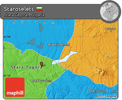 Political Map of Staroselets