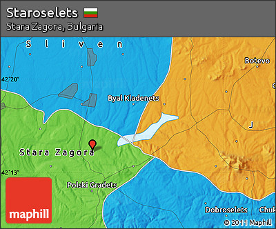 Political Map of Staroselets