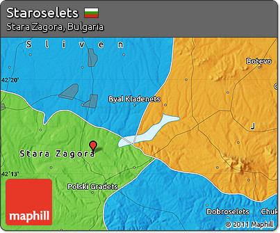 Political Map of Staroselets
