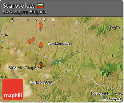 Satellite Map of Staroselets