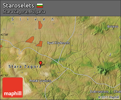 Satellite Map of Staroselets