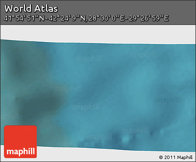 Satellite 3D Map of the Area around 42° 9' 30" N, 28° 58' 30" E