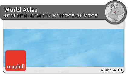 Physical Panoramic Map of the Area around 42° 9' 30" N, 30° 40' 29" E
