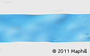 Shaded Relief Panoramic Map of the area around 42° 9' 30" N, 31° 22' 30" W