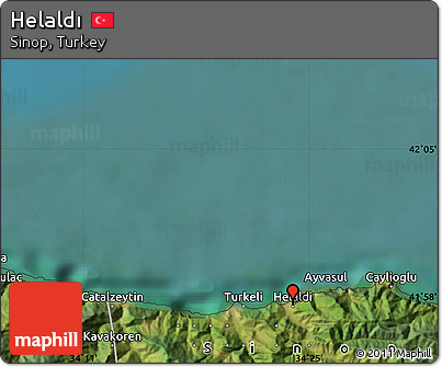 Satellite Map of Helaldı