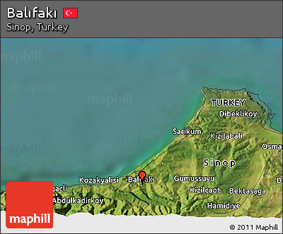 Satellite 3D Map of Balıfakı
