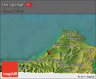 Satellite 3D Map of İncirpınar