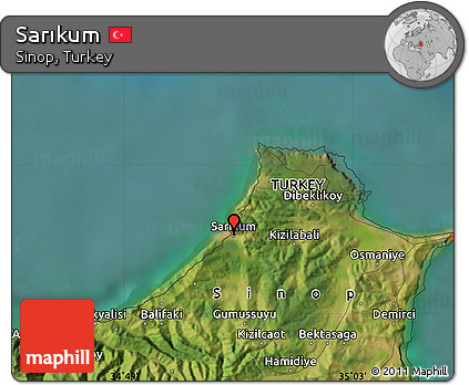 Satellite Map of Sarıkum