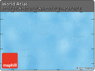 Physical Map of the Area around 42° 9' 30" N, 38° 19' 30" E