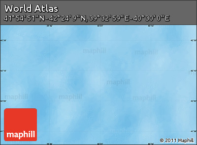 Physical Map of the Area around 42° 9' 30" N, 40° 1' 29" E