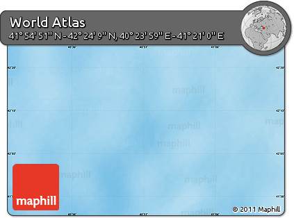 Physical Map of the Area around 42° 9' 30" N, 40° 52' 30" E
