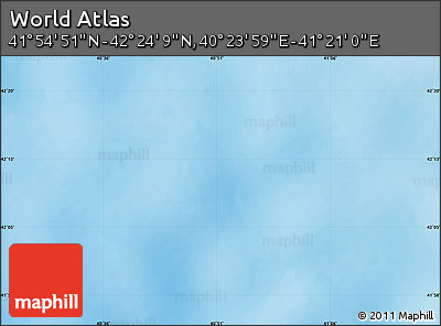 Physical Map of the Area around 42° 9' 30" N, 40° 52' 30" E