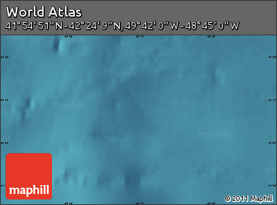 Satellite Map of the Area around 42° 9' 30" N, 49° 13' 30" W