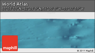 Satellite Panoramic Map of the Area around 42° 9' 30" N, 56° 1' 29" W