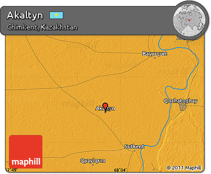 Political Map of Akaltyn