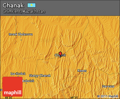Political Map of Chanak