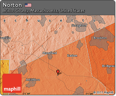 Political Map of Norton
