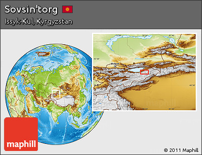 Physical Location Map of Sovsin'torg