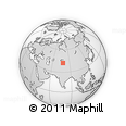 Outline Map of the Area around 42° 9' 30" N, 78° 16' 30" E, rectangular outline