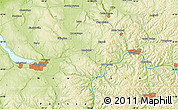 Physical Map of the area around 42° 9' 30" N, 78° 58' 29" W