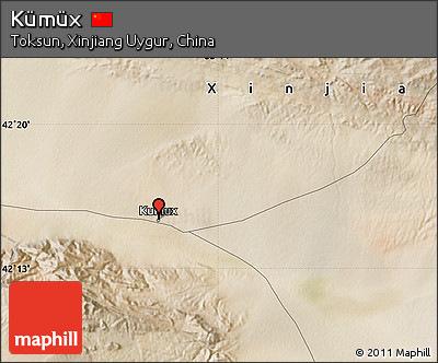 Satellite Map of Kümüx