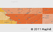 Political Panoramic Map of Luton