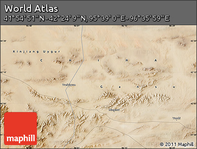 Satellite Map of the Area around 42° 9' 30" N, 96° 7' 30" E