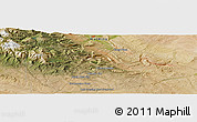 Satellite Panoramic Map of South Pass City