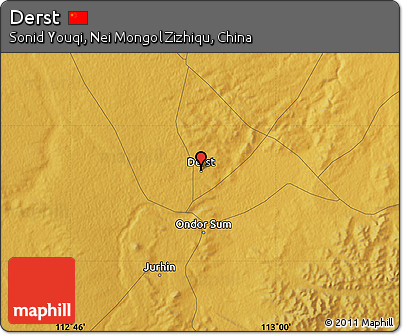 Physical Map of Derst