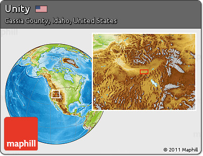 Physical Location Map of Unity