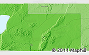 Political 3D Map of the area around 42° 35' 40" N, 119° 46' 30" W