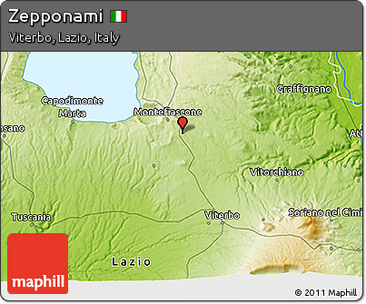 Physical 3D Map of Zepponami