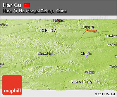 Physical Panoramic Map of Har Gu
