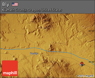 Physical Map of Bly