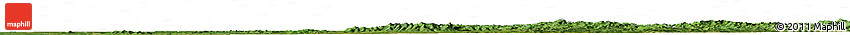 Satellite Horizon Map of the Area around 42° 35' 40" N, 124° 10' 30" E