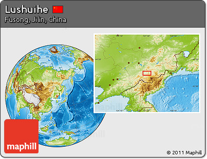 Physical Location Map of Lushuihe