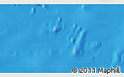 Shaded Relief 3D Map of the area around 42° 35' 40" N, 137° 37' 30" W