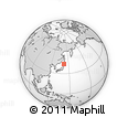 Outline Map of the Area around 42° 35' 40" N, 142° 1' 30" E, rectangular outline