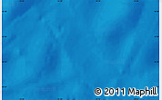 Shaded Relief Map of the area around 42° 35' 40" N, 14° 22' 30" W