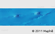 Shaded Relief Panoramic Map of the area around 42° 35' 40" N, 150° 31' 30" E
