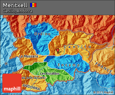 Political Map of Meritxell