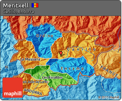 Political Map of Meritxell