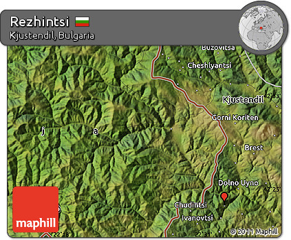 Satellite Map of Rezhintsi